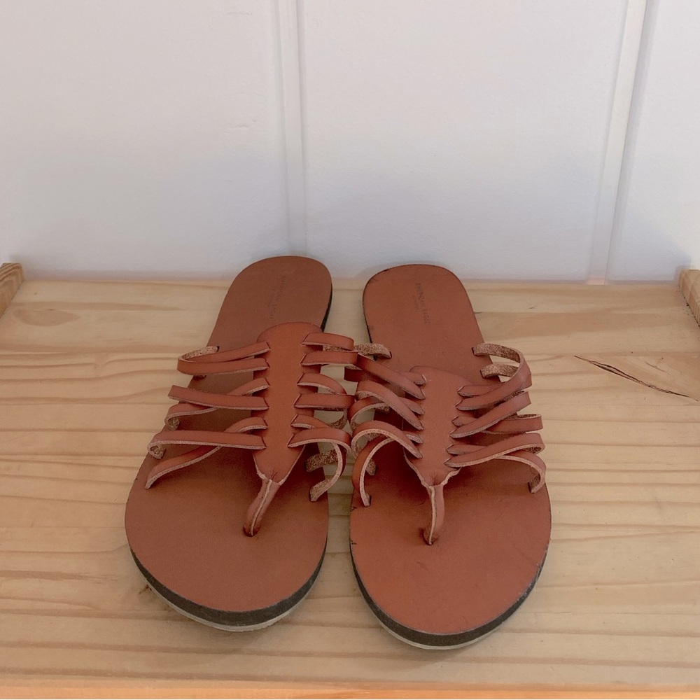 NEW American Eagle Leather Sandals